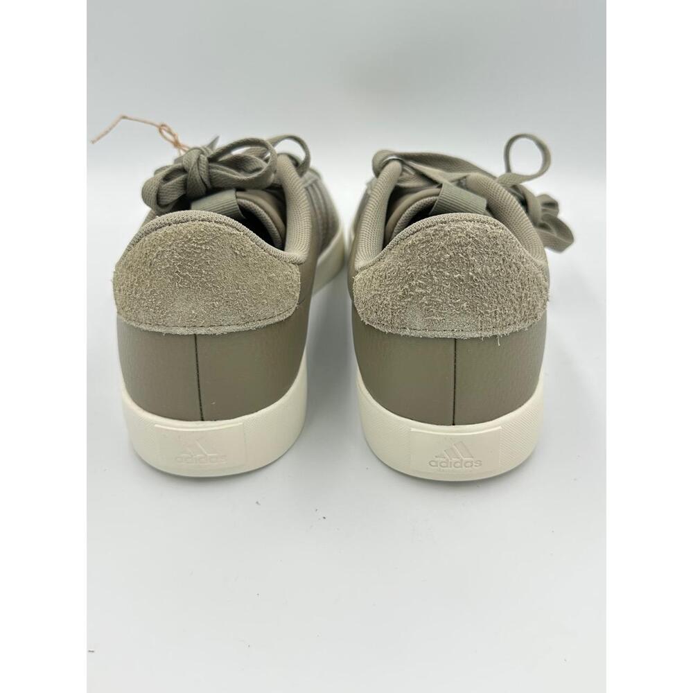 NWT Adidas VL Court 3.0 IH4800 Sneakers Mens 9 Olive Clay LowTop Rubber Sole - Picture 8 of 9